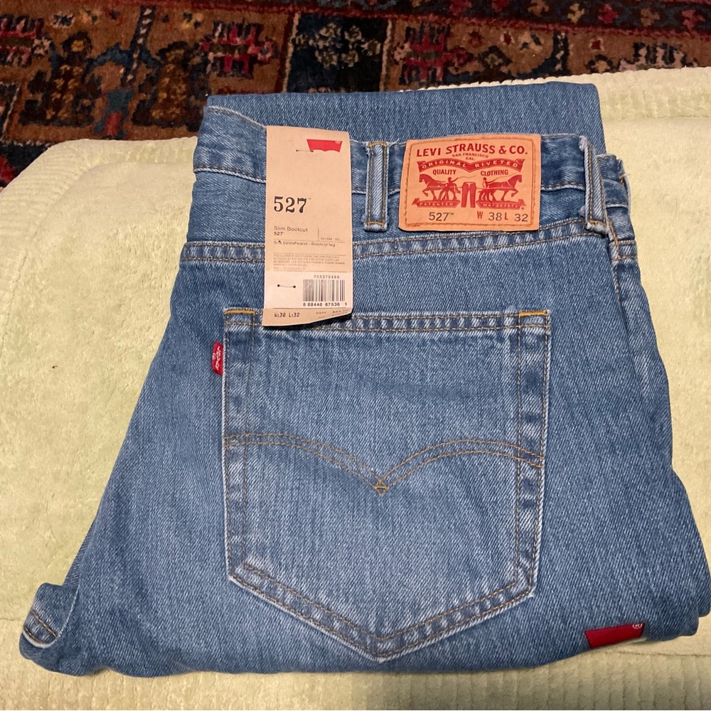 Levi's 527 Bootcut Jeans Denim 38x32